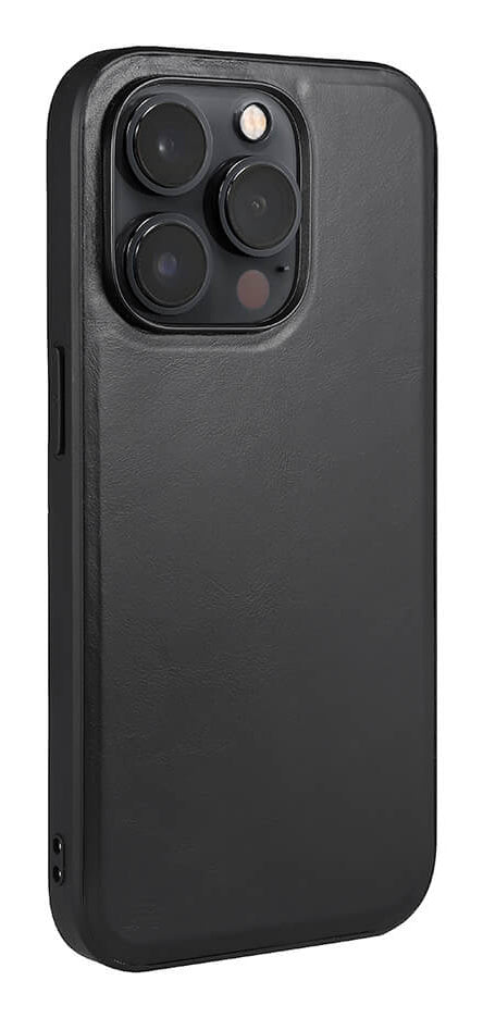 iPhone 14 Pro Læder Cover 6 1 – Sort – Buffalo - billede 2