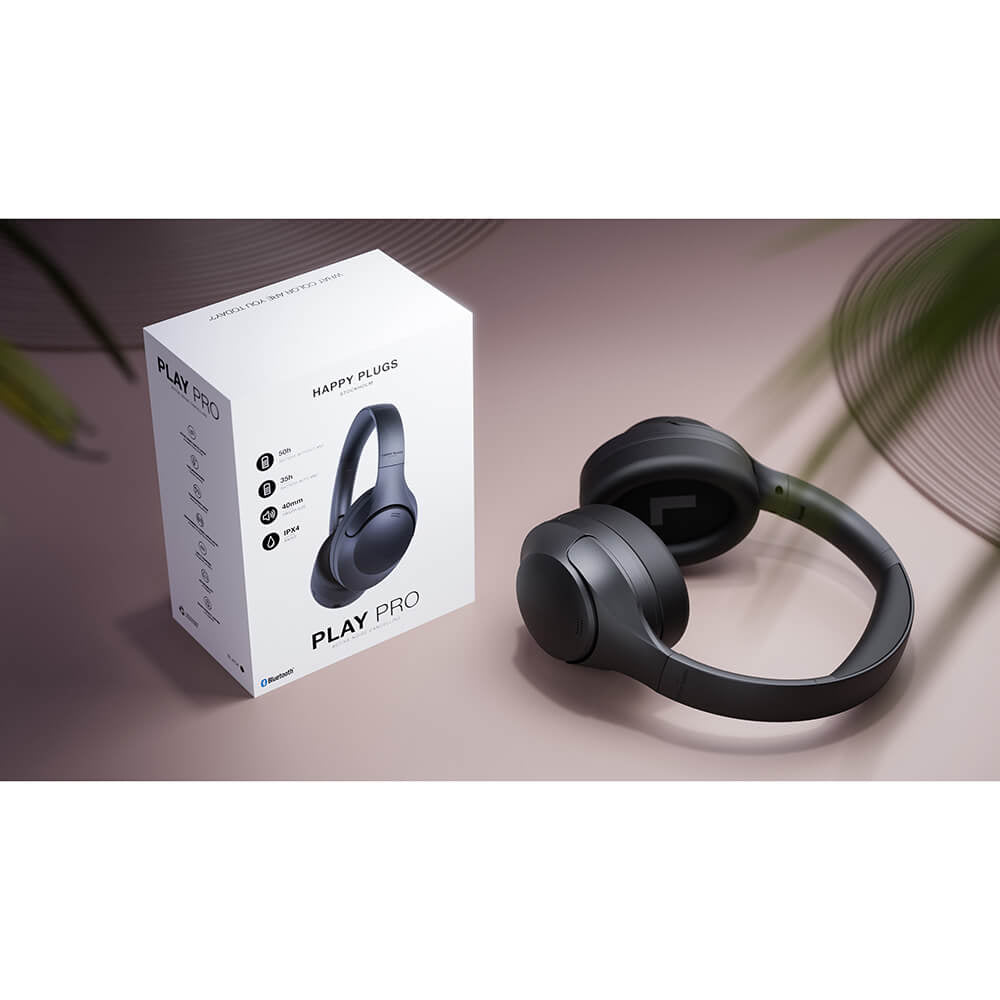 Høretelefoner Play Pro ANC Over-Ear Trådløs Sort - billede 9