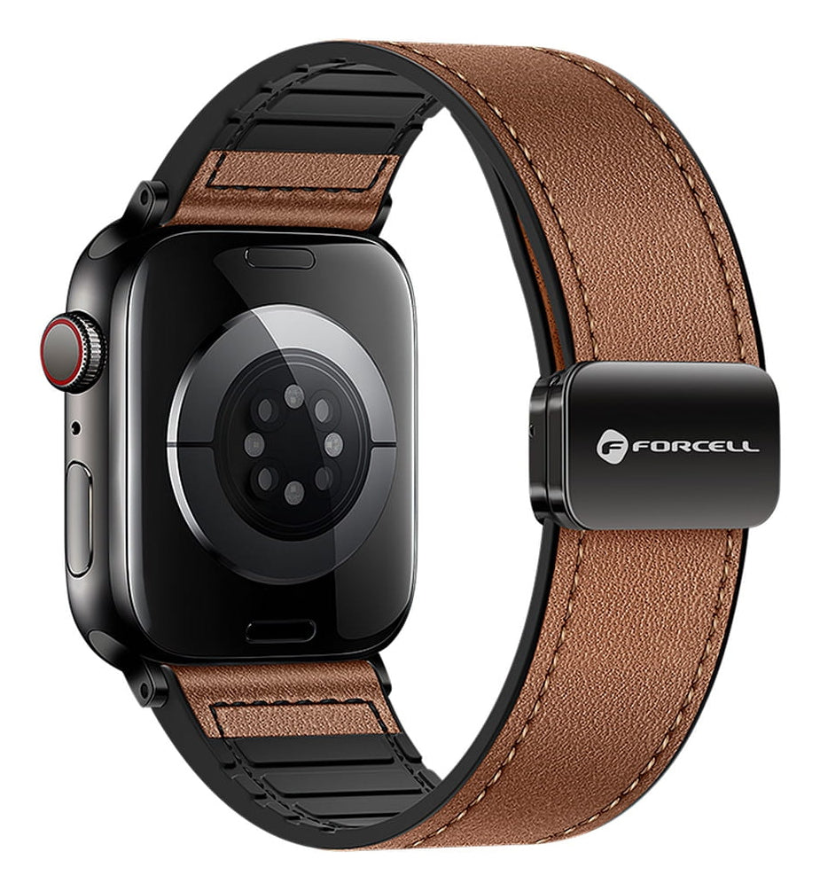 Urrem 38-41mm Brun Læder Apple - billede 2