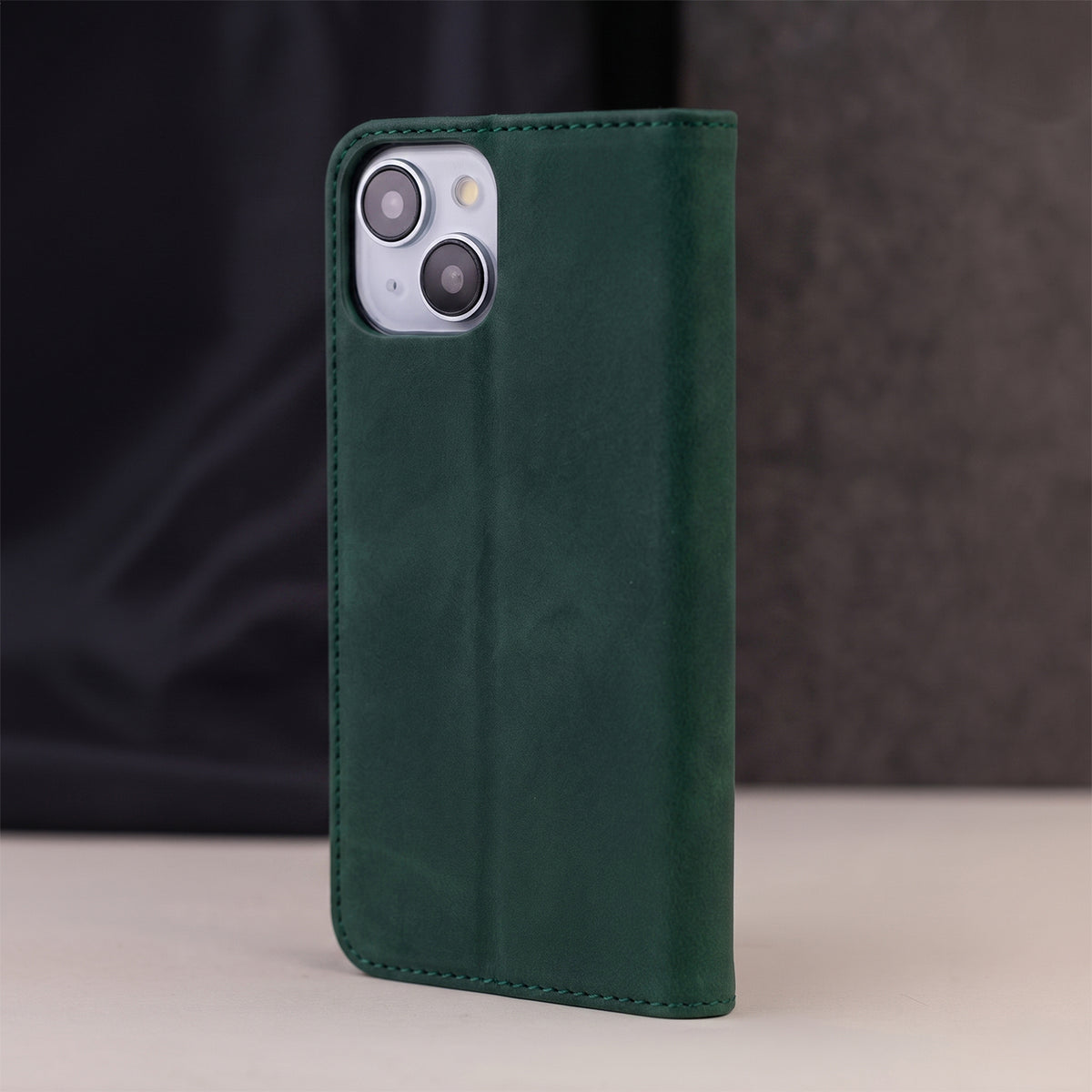 iPhone 12/12 pro Flipcover Ruskind Grøn - billede 10