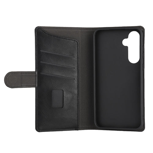 Samsung A35 Stand Sort læder