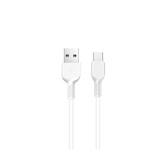 HOCO USB Cable - Flash X20 Type-C 2M white - EOL