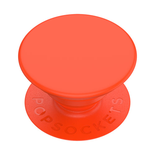 POPSOCKETS Neon Electric Orange Aftageligt Greb m. Standerfunktion EOL