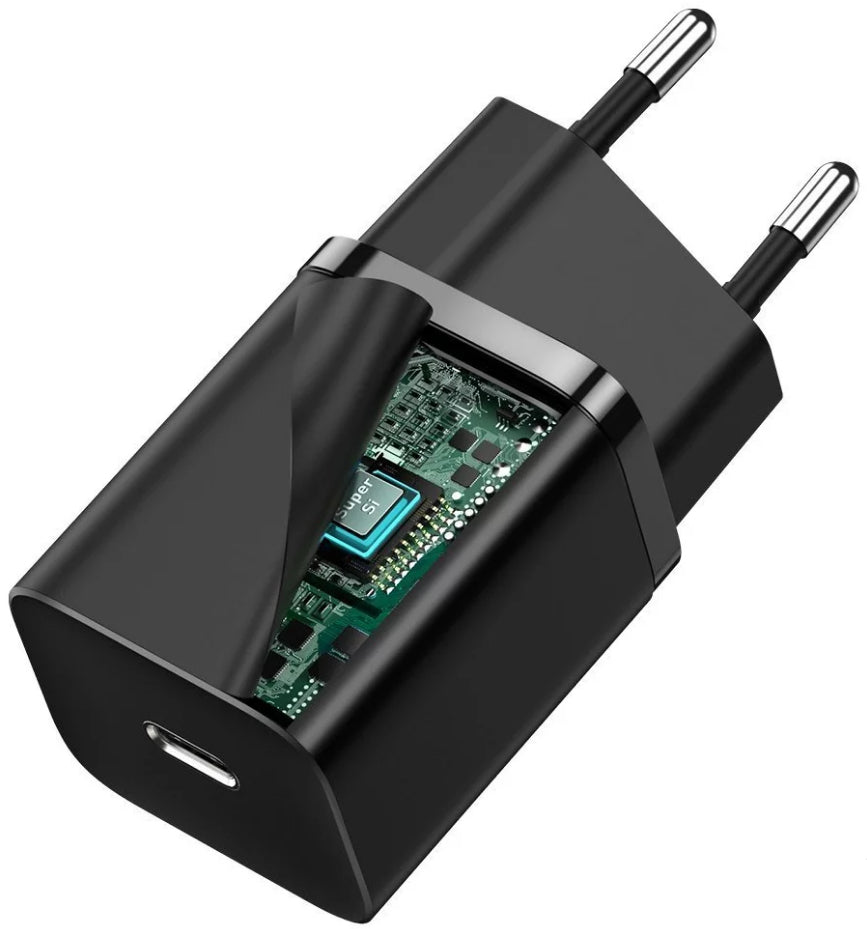 Baseus Super Si 1C 30watt charger sort - billede 7