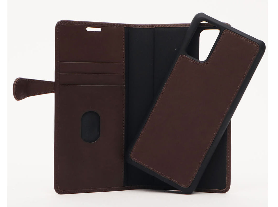 BUFFALO Wallet Brun Læder Samsung S20 Plus - billede 4