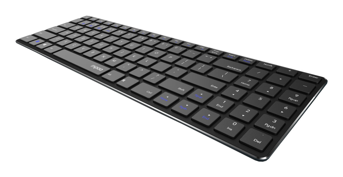 E9100M Tastatur Nordisk Sort - billede 5