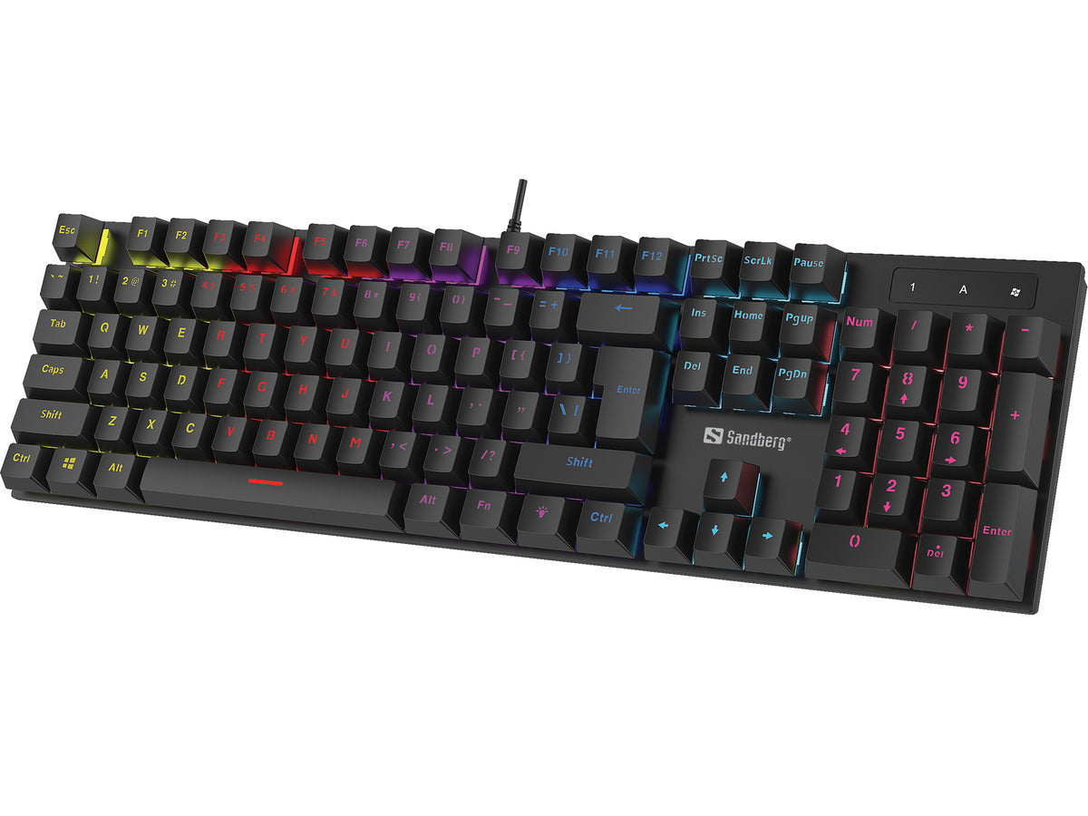 Sandberg Mechanical Gamer Keyboard (Nordic) - EOL