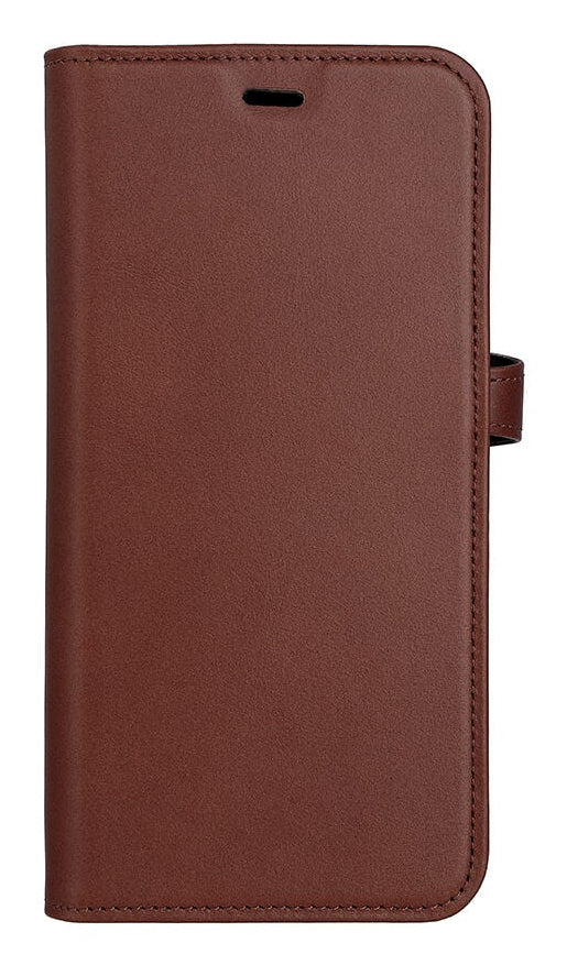 iPhone 15 Plus Læder Cover med kortholder 2in1 3 Magserie – Brun – Buffalo