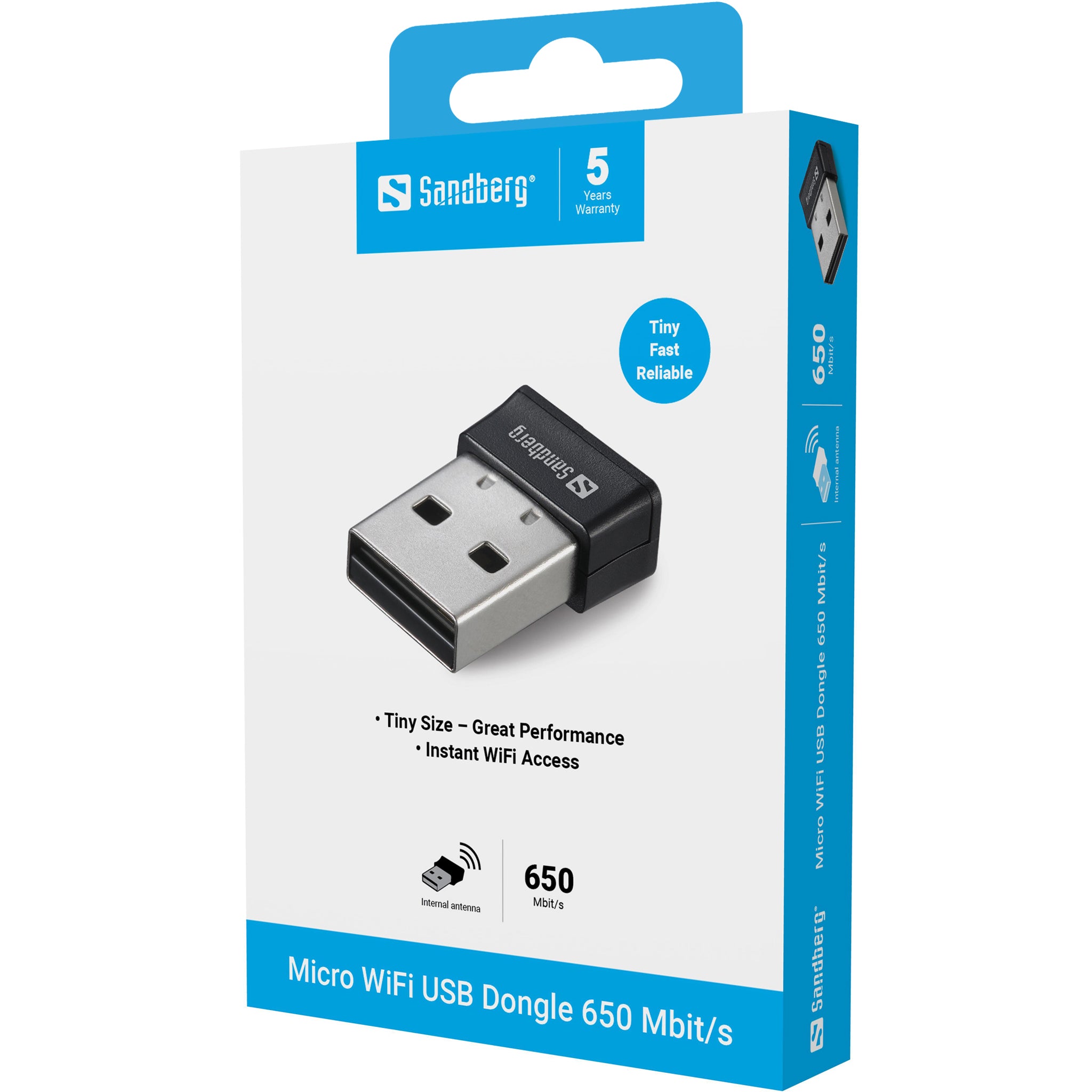 Micro Wifi Dongle 650MBit/s - billede 6