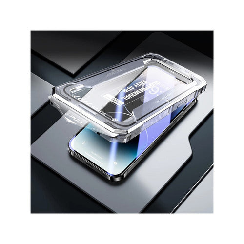 iPhone XS/ X / 11 Pro Silk Printing Screen Film Full Glue Clear Tempered Glass Screen Protector with Easy Installation Tool