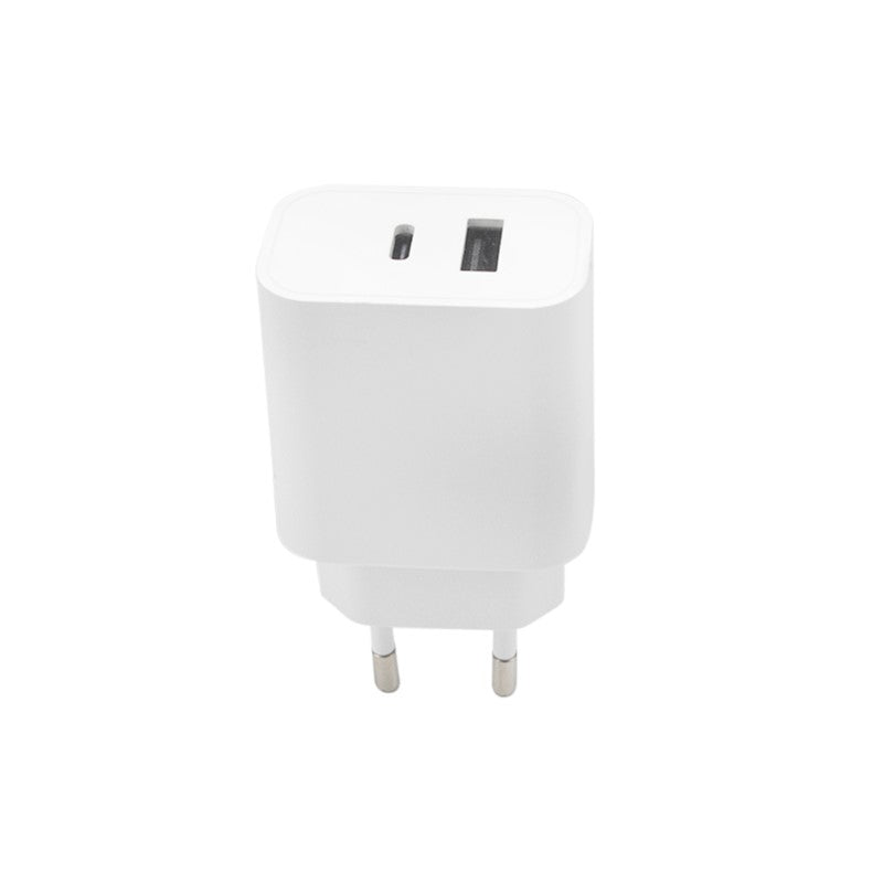 20W PD QC USB+USB-C Lade hvid - billede 8
