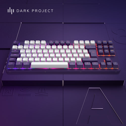 DARK PROJECT Violet/Hvid
