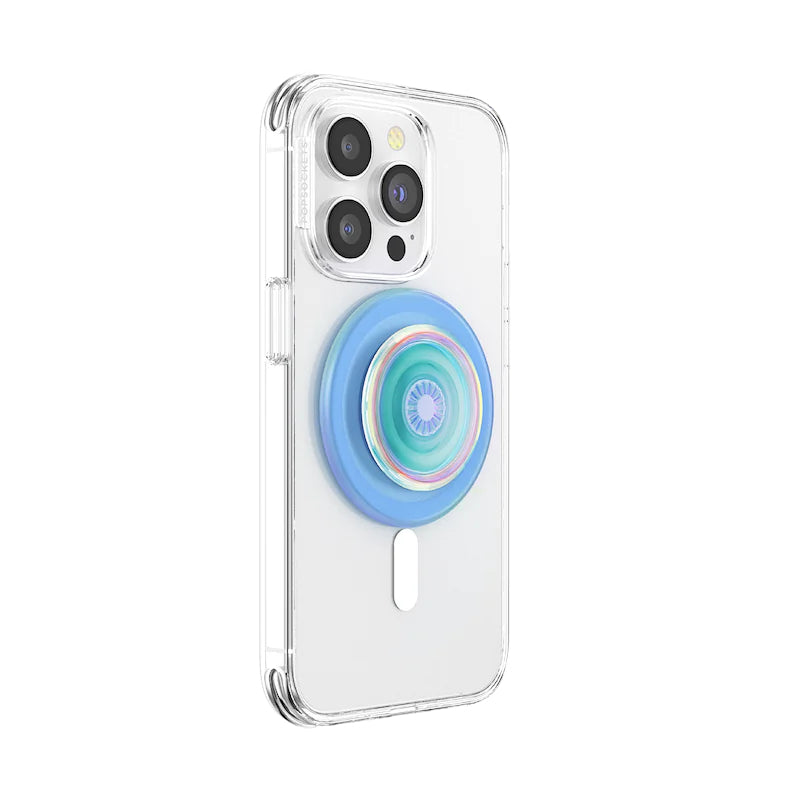 POPSOCKETS PopGrip for Magsafe Opalescent Blue - billede 8