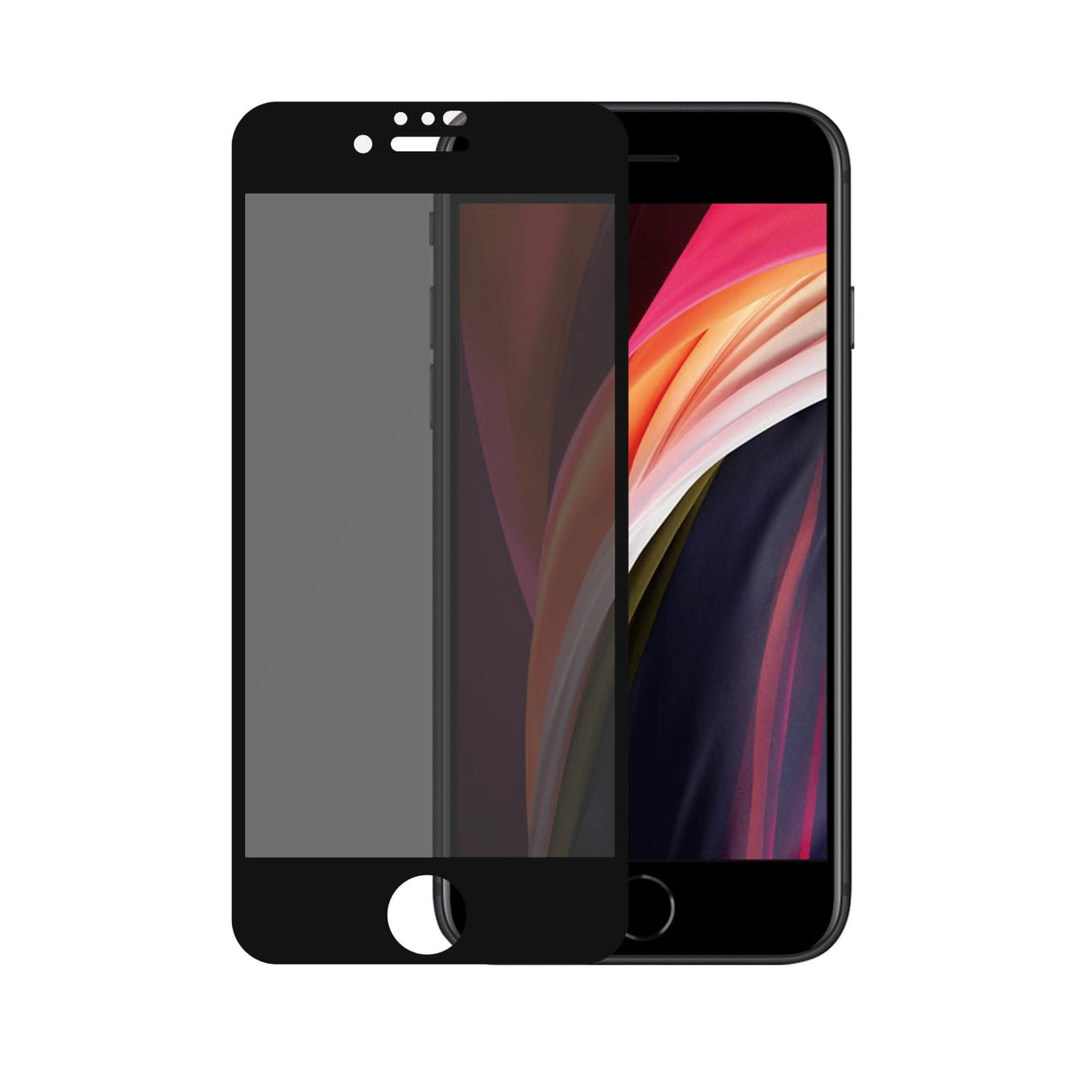 PanzerGlass iPhone SE (2020)/8/7/6 Case Friendly Privacy, Bl - billede 7