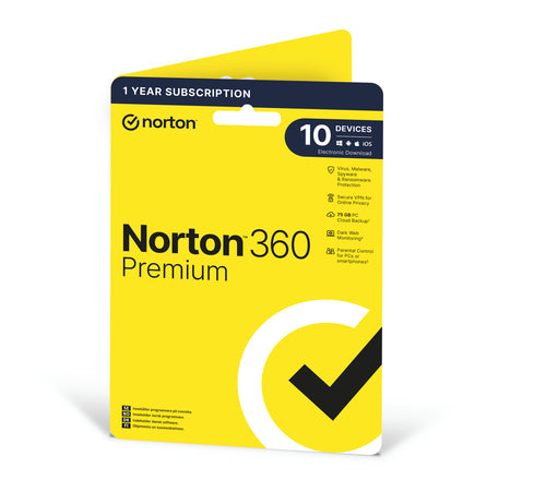 NORTON 360 PREMIUM 75GB 1U10D