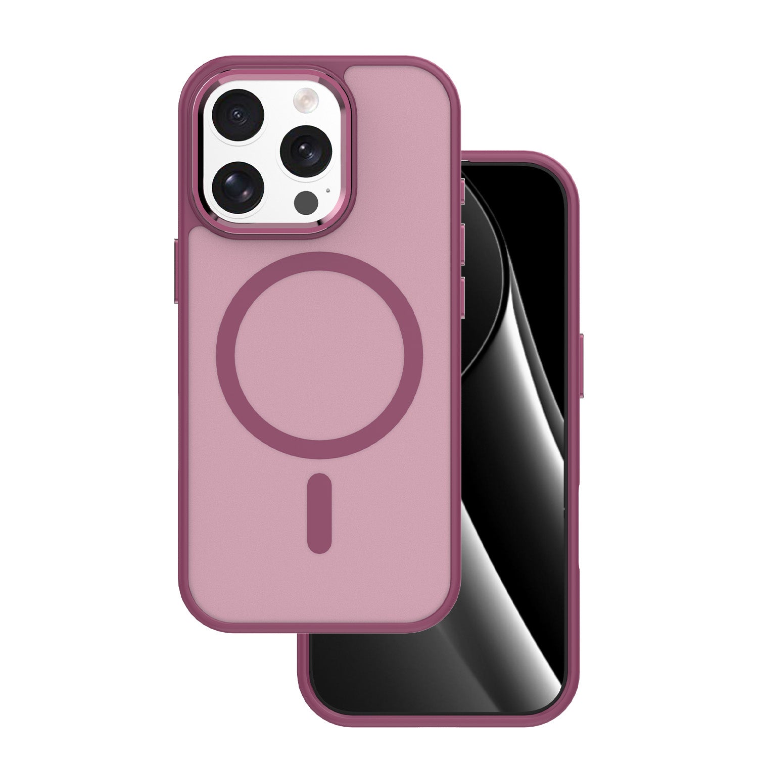 iPhone 16 Pro MagSafe Cover Frozen Mag – Rød