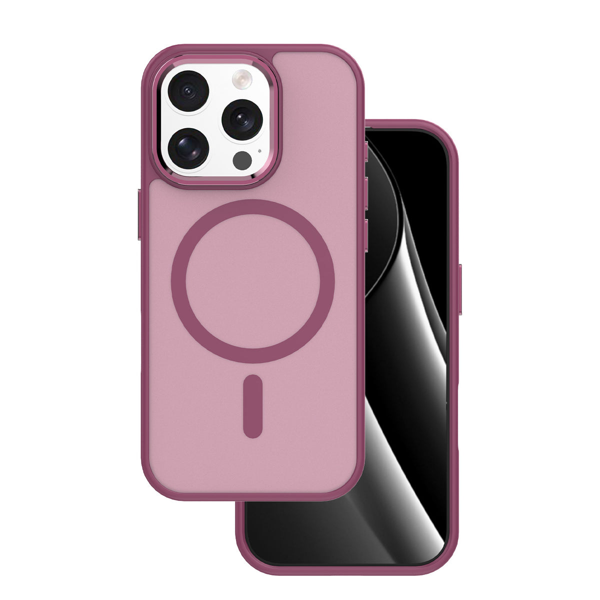 iPhone 16 Pro MagSafe Cover Frozen Mag – Rød