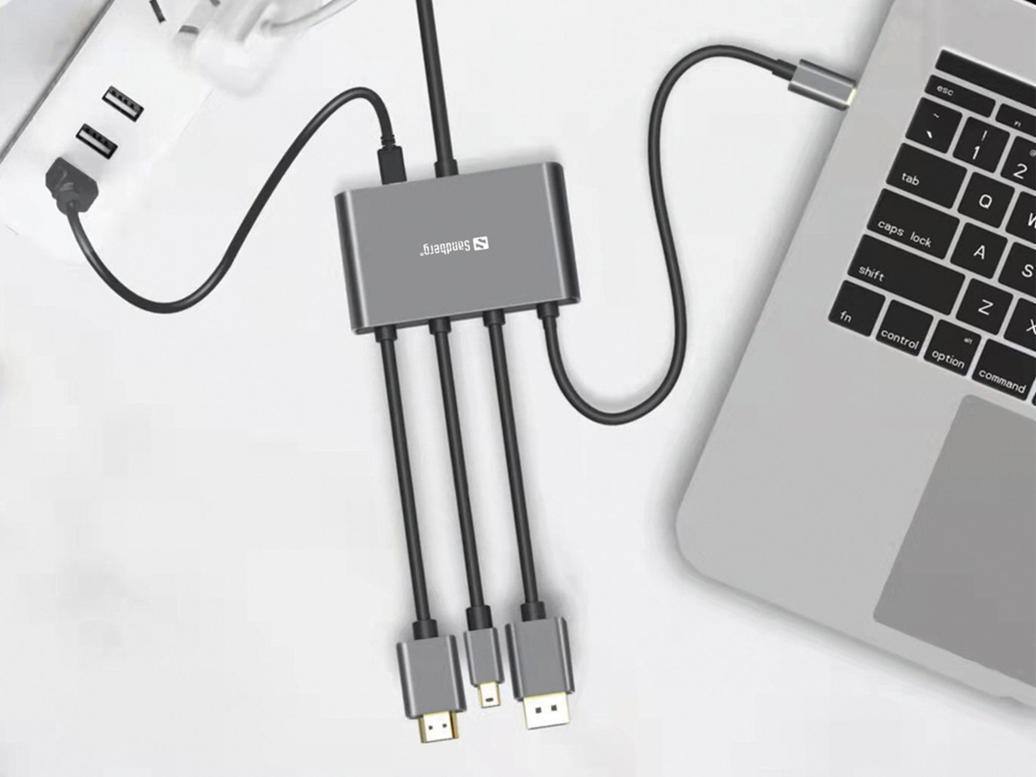 Sandberg All-In-1 Display Adapter Hub - billede 7