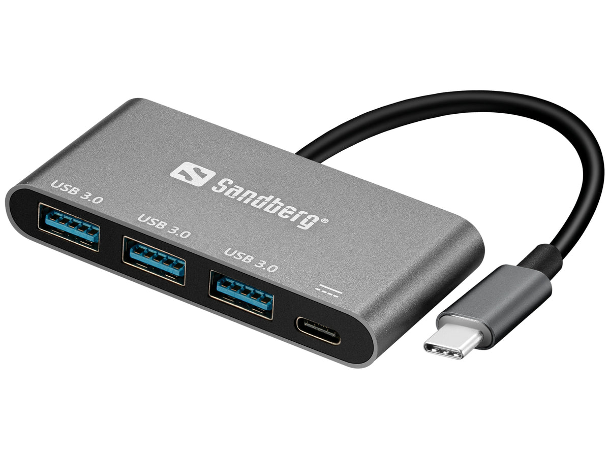USBC til 3xUSB 3.0 Hub + PD [Icecat c2330dfd2eef48]
