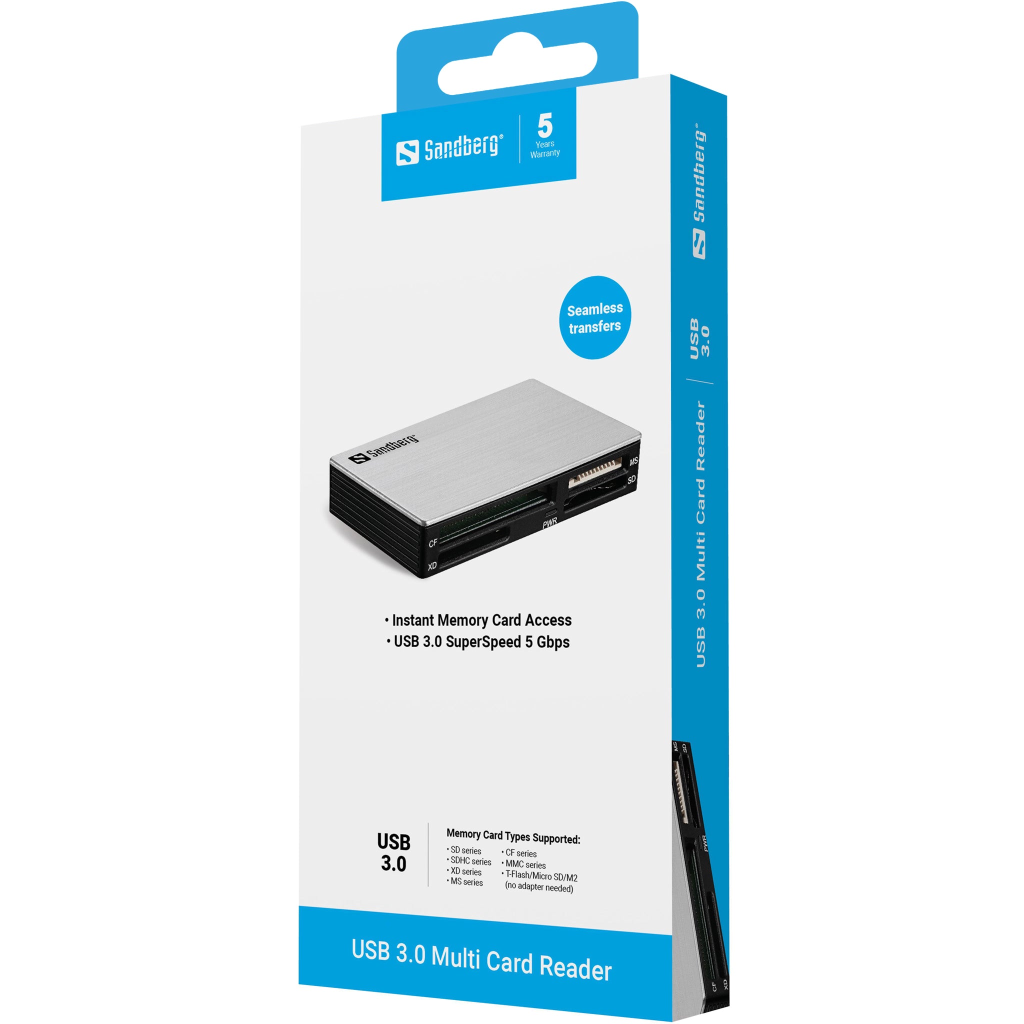 USB 3.0 Card reader - billede 3