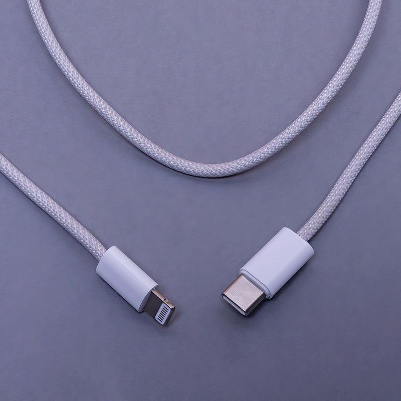 Maxlife Kabel USBC/LIghtning 1m Grå - billede 3