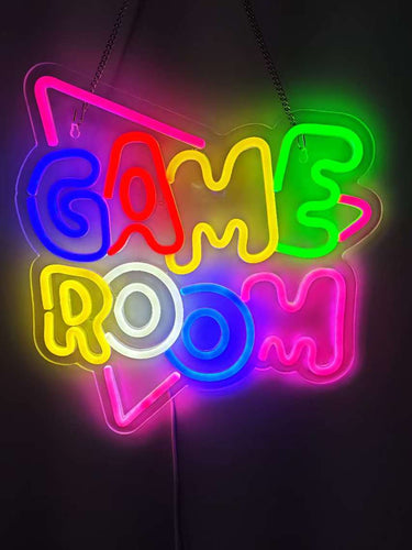 RGB LED Neon Lampe - Game Room