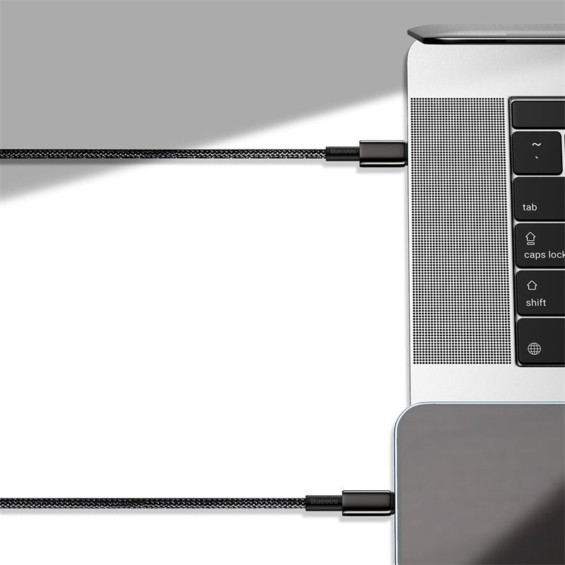 BASEUS USB Cable - Tungsten black CATLWJ-A01 Type-C -  lightning 2M 20W black - billede 2