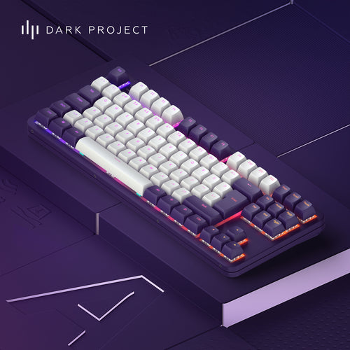 DARK PROJECT Violet/Hvid