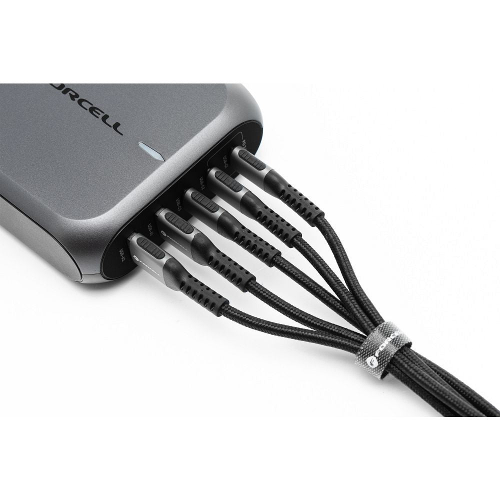 Kabel USBC/USBC 1,2m 240W Sort - billede 4