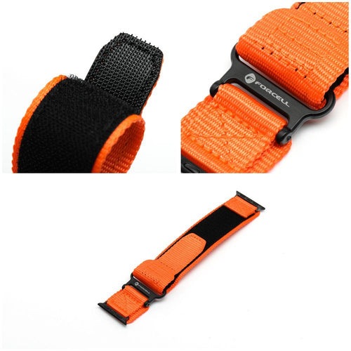FORCELL Nylon strap for Apple Watch - Orange - 42/44/45/49 mm