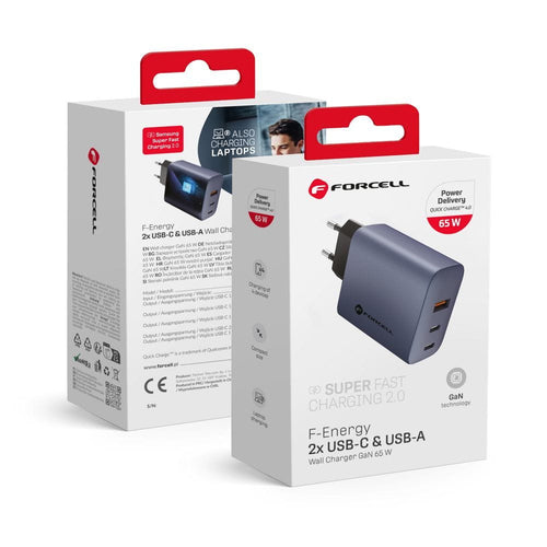FORCELL GaN III Smil 65W USBC
