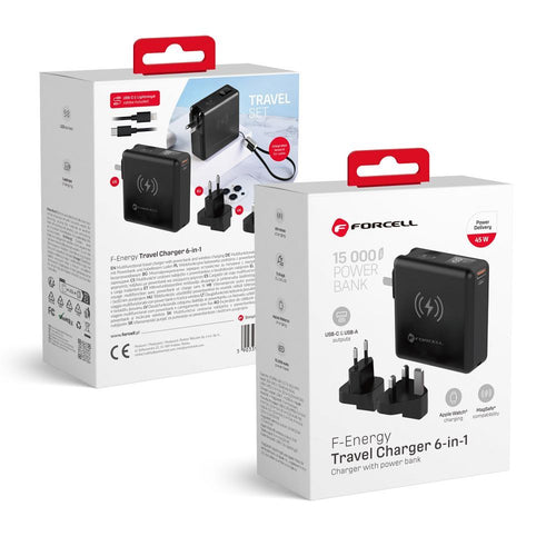 6i1 Lader 45W 15000/15W Rejse