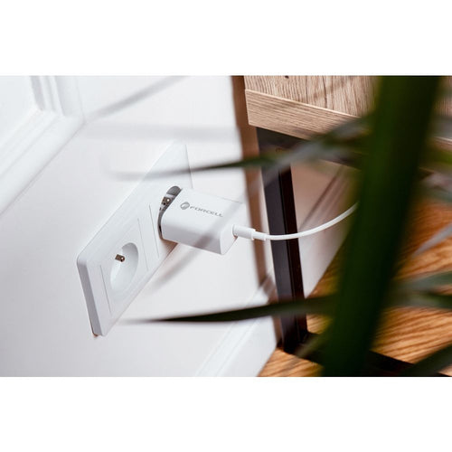 Væglader 25W USBC m/Kabel