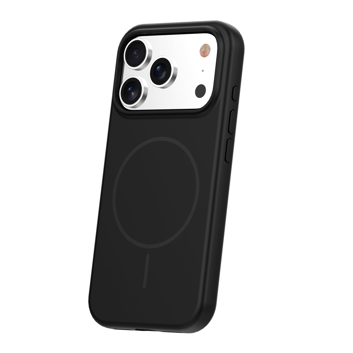 iPhone 17 Pro Max / 18 Pro Max MagSafe Cover Silicone Thin Mag – Sort - billede 3