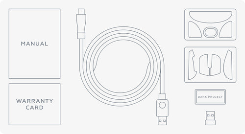 Novus Black/grey Wireless mus