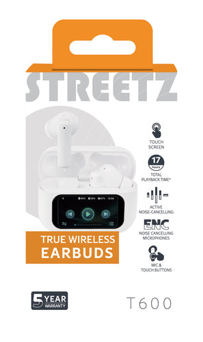 T600 TWS in-ear LCD ANC ENC WH