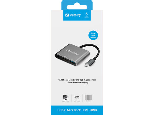 USBC HDMI USB Dockingstation