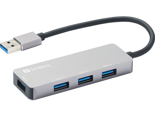 Sandberg USB-A Hub 1xUSB3.0+3x2.0 Saver
