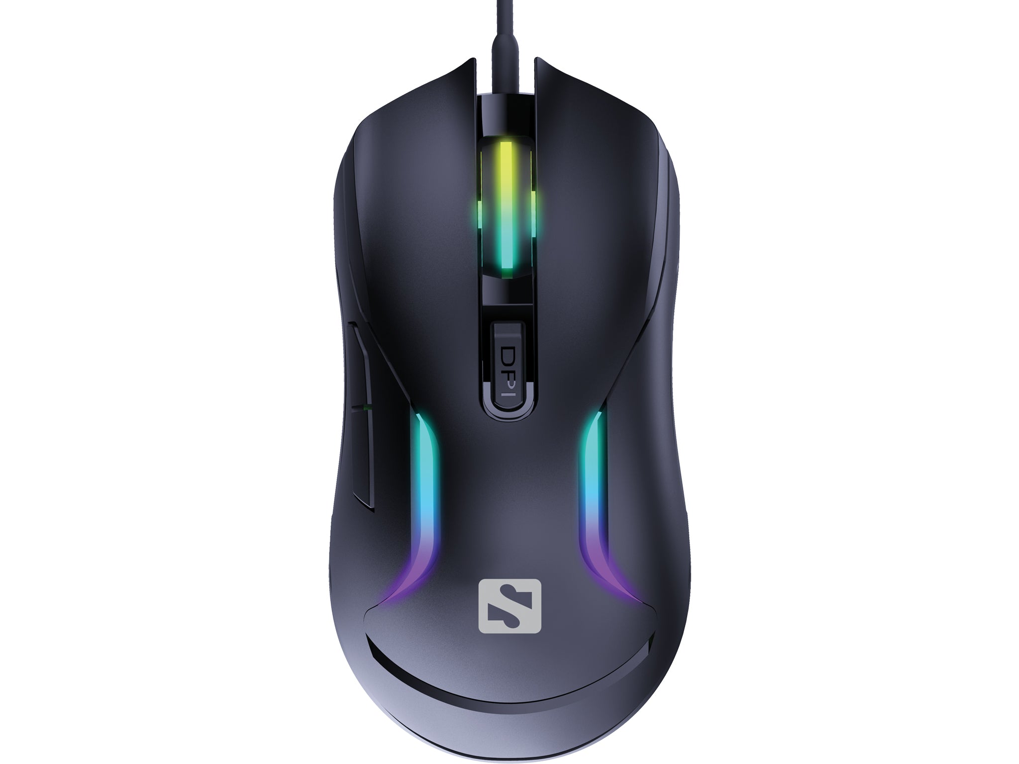Sandberg LightFlow 6D Gamer Mouse, Black - billede 3
