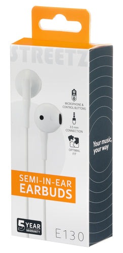 E130 Semi-in-ear earbu 3,5mm