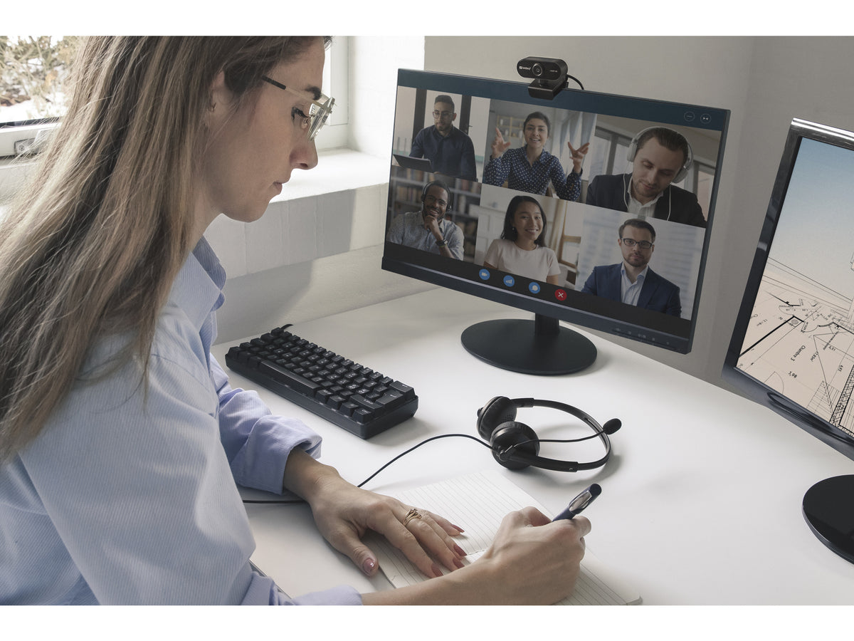 USB Webcam Flex 1080P HP Sort - billede 4