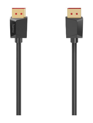 kabel DP M/M 8k 2m sort