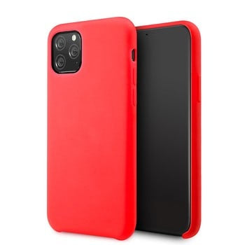 iPhone 13 Pro Silicone Cover Back – Rød