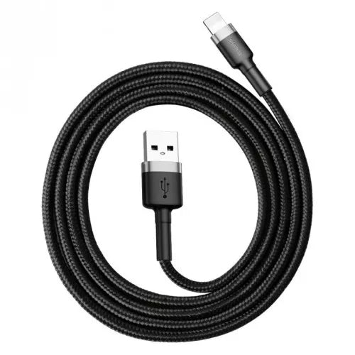 Kabel USBA/Lightning .5m GR/BK - billede 6