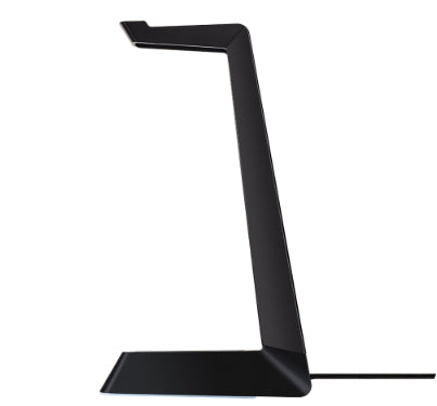 Fourze Headset Stand w/Qi, USB, RGB - billede 2