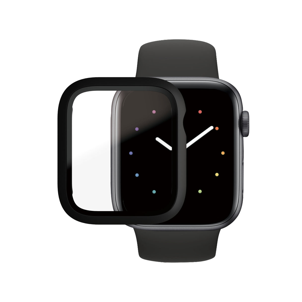 PanzerGlass Full Body Apple Watch 4/5/6/SE (44 mm) Black (AB