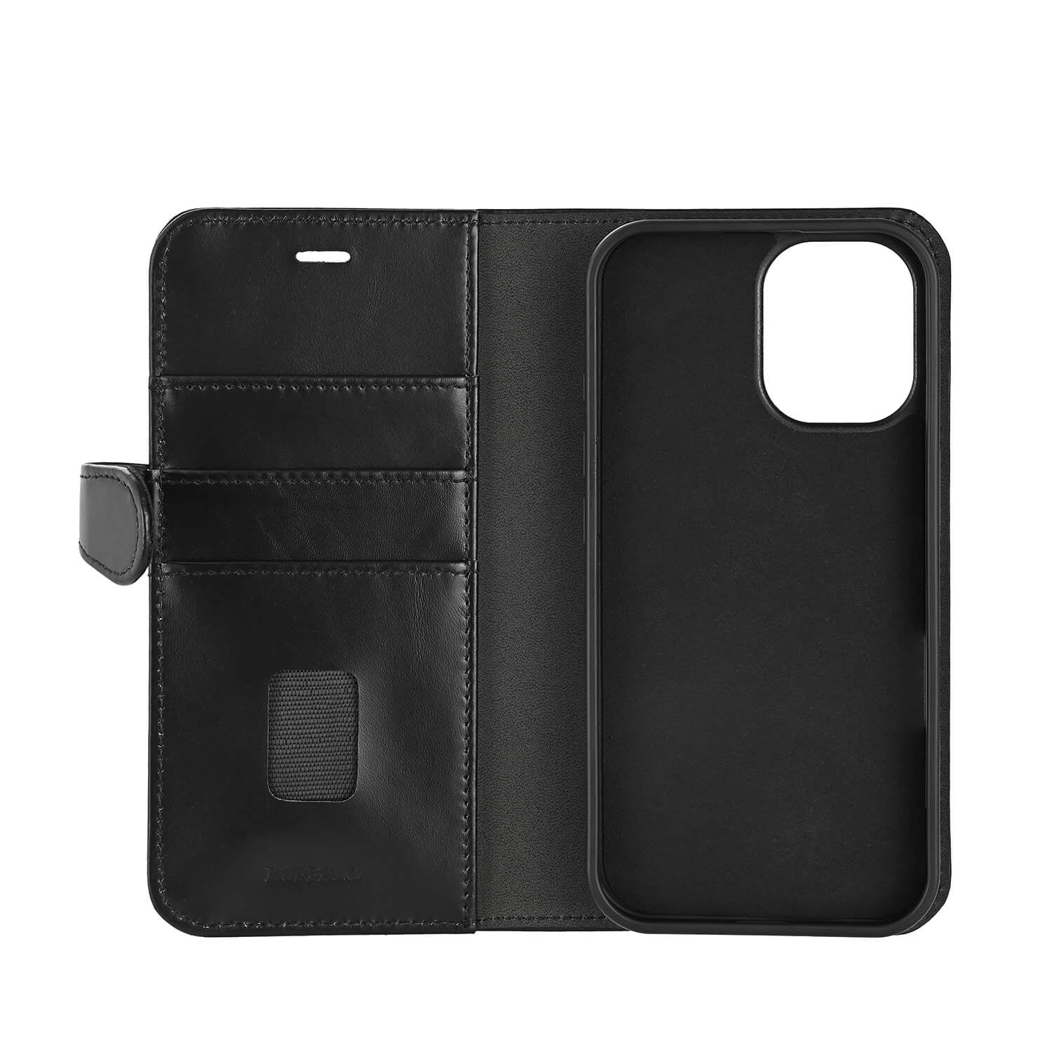 iPhone 16 2i1 wallet sort læder - billede 4