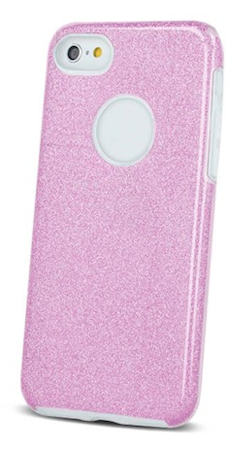 iPhone 16e / 17e Cover Glitter 3-i-1 – Pink - billede 2