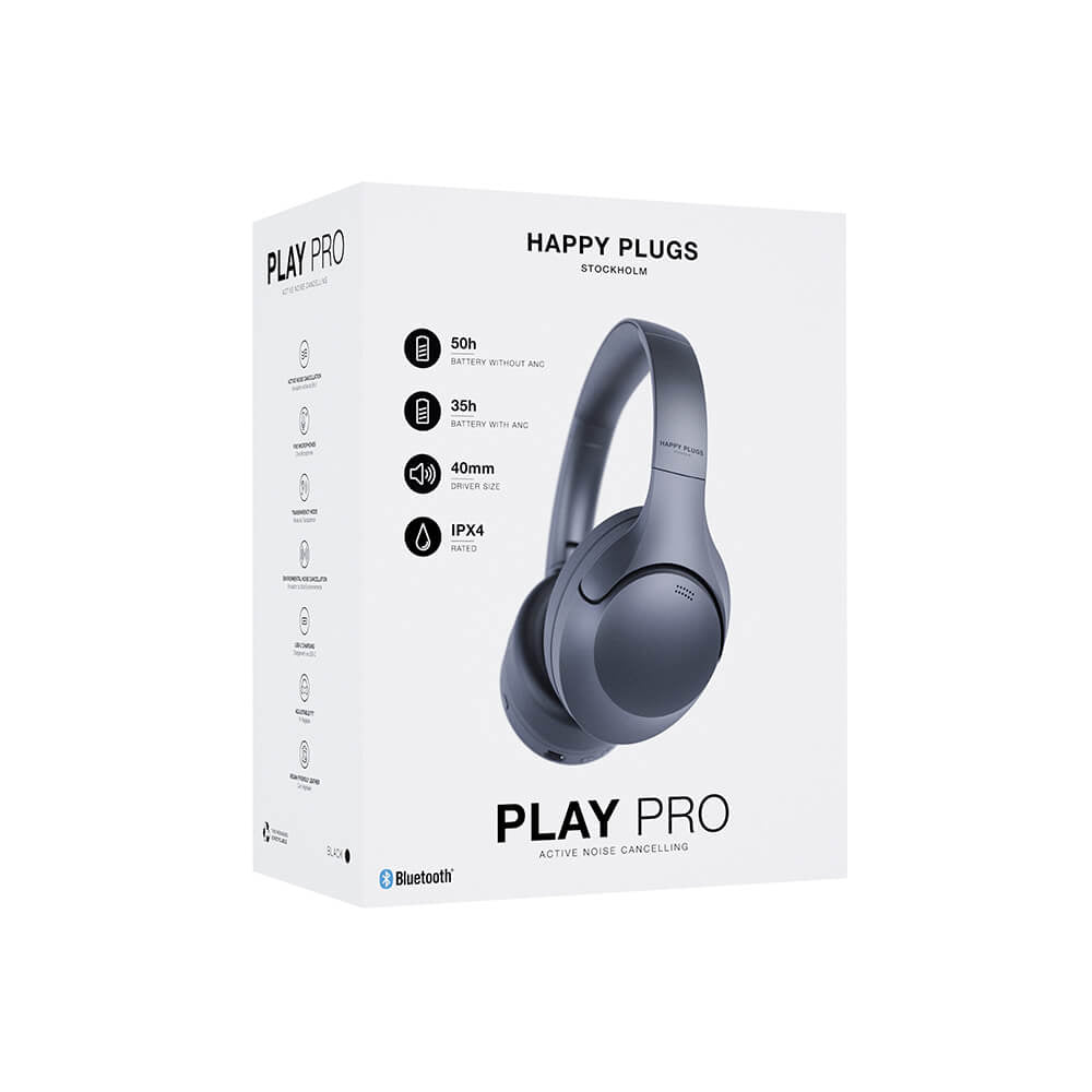 Høretelefoner Play Pro ANC Over-Ear Trådløs Sort - billede 2