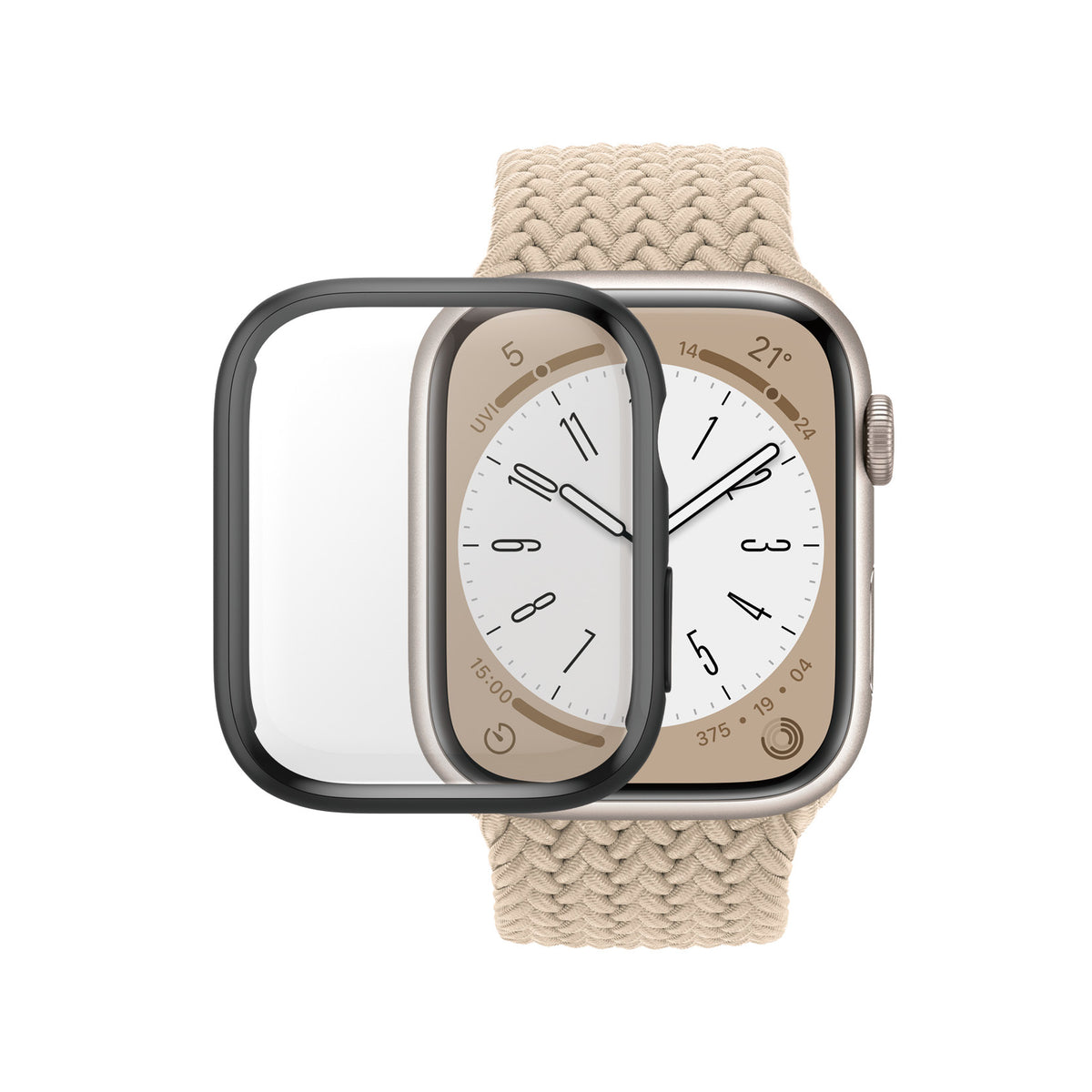 PanzerGlass Full Body Apple watch 7 (45mm) Black AB